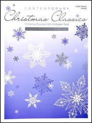 Contemporary Christmas Classics Clarinet Quartet - Clarinet 1 Book EPRINT cover Thumbnail